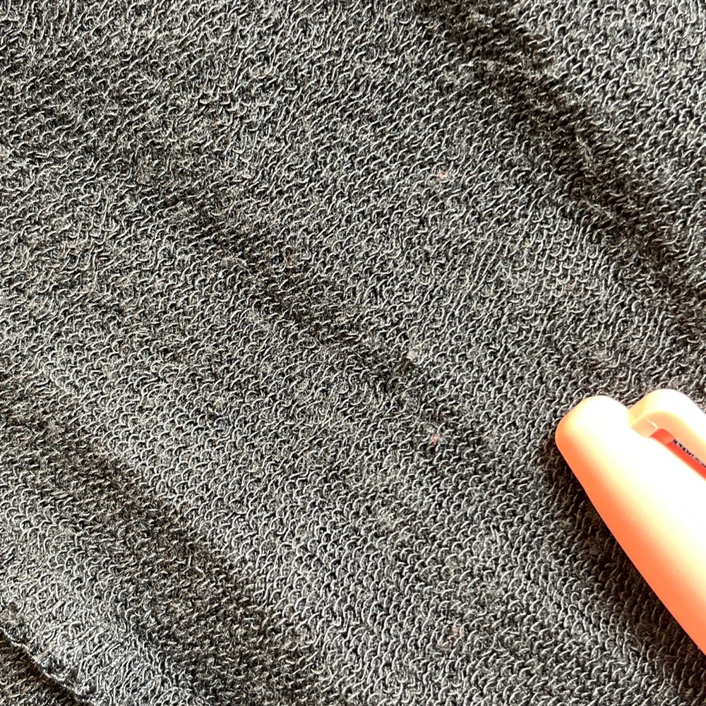 Athleta Pranayama Wrap Cardigan Small Black Thumb Hole Heavy Modal Blend Pockets - Picture 13 of 13